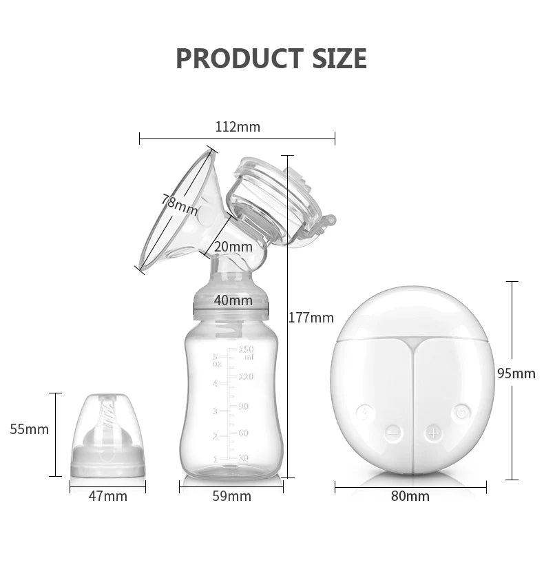 Extractor De Leche Materna Doble Bomba